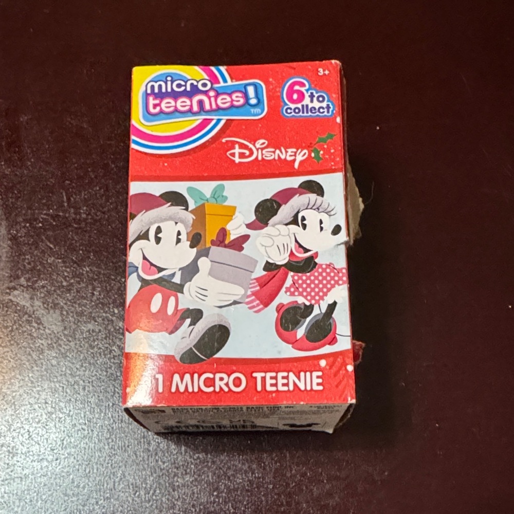 Disney Micro Teenies Red and Black Collectible